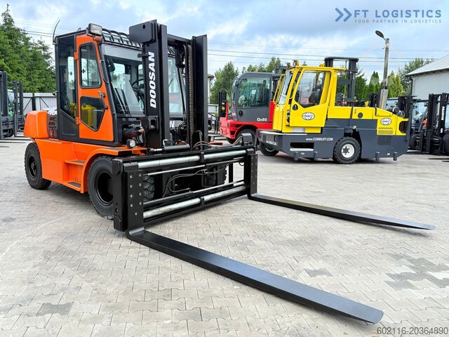 Четвороточки виљушкар DOOSAN 70 / DUPLEX / FORK 2500MM / POSITIONER