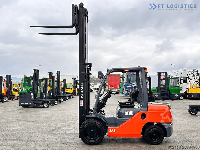 4-hjulig gaffeltruck Toyota 52-8FDJF35 / DIESEL / 2016 / 2096 HOURS