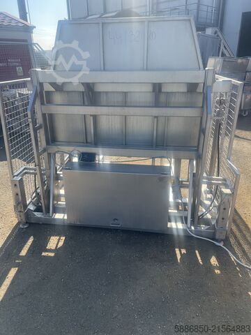 Ribaltatore per fusti e casse pallet  