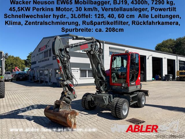Колесен багер Wacker Neuson EW65 Powertilt SW ZSA