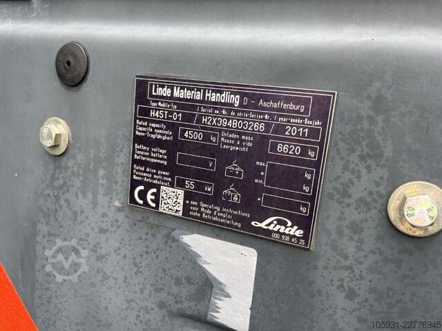 Nestekaasun trukit Linde H45T-01