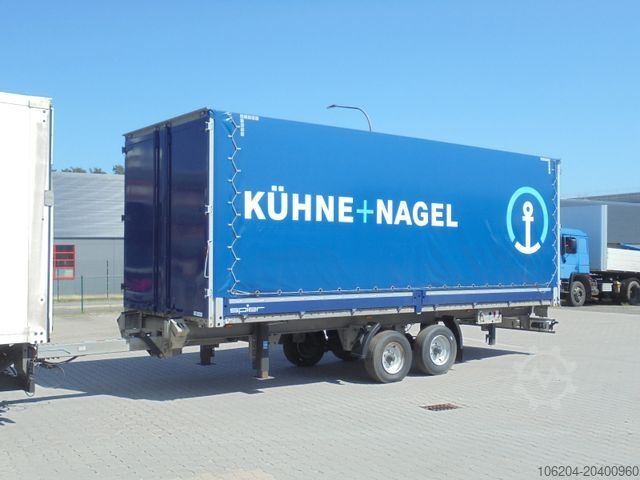 Ανοιχτό ρυμουλκούμενο με μουσαμά SPIER ZPL255 Plane Durchladeoption