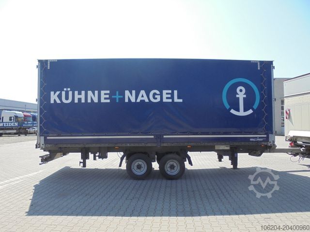 Відкритий причіп з тентом SPIER ZPL255 Plane Durchladeoption