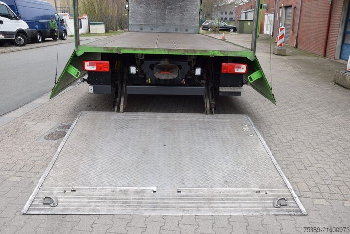 รถบรรทุกเครื่องดื่ม Daf CF 410 Böse Schwenkwandkoffer 7,10mLBW 2Ton