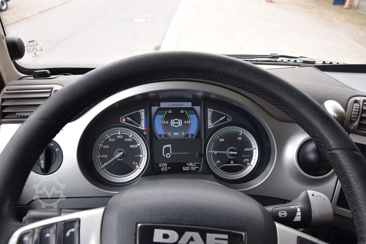 รถบรรทุกเครื่องดื่ม Daf CF 410 Böse Schwenkwandkoffer 7,10mLBW 2Ton