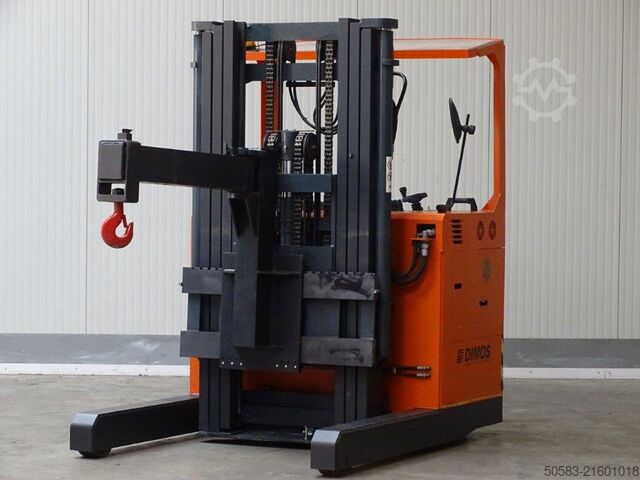 Chariot à mât rétractable Dimos QUERSITZ-STAPLER EQS4542FU - TRIPLEX