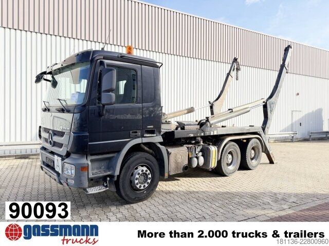 Camión volquete Mercedes-Benz Actros 2641 K 6x4, Tele-Absetzanlage