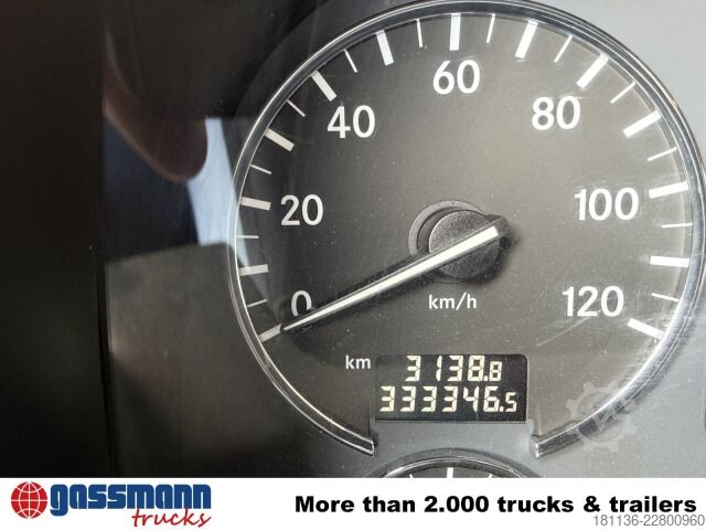 Camion benne Mercedes-Benz Actros 2641 K 6x4, Tele-Absetzanlage, Funk