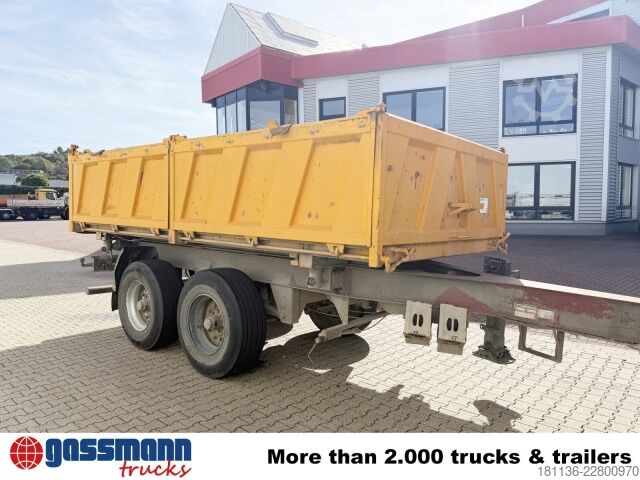 Three-way tipper trailer Langendorf TK 18/13, Stahlbordwände ca. 10,5m³