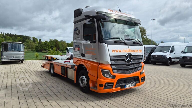 Camião porta-carros MERCEDES-BENZ Actros 18.400 Flachzug Fahraufträge auf Wunsch