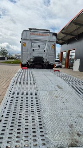 Camião porta-carros MERCEDES-BENZ Actros 18.400 Flachzug Fahraufträge auf Wunsch
