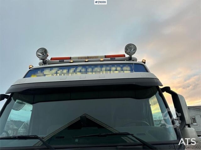 Kranabíll Volvo FM12 Globetrotter 6x4 crane truck w/ rear mounted