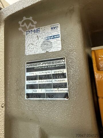 Stanzautomat Otto Kaiser PV 40 F