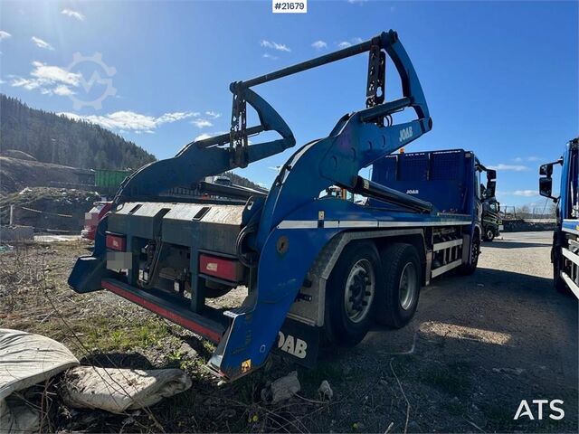 Система портальных рычагов Scania P340 6x2 Skip Loader with Joab Body WATCH VIDEO