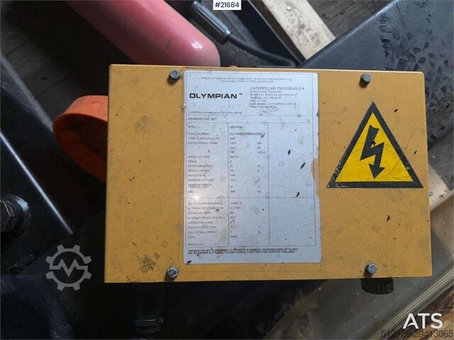 Агрегат Olympian GEH250 generator with container