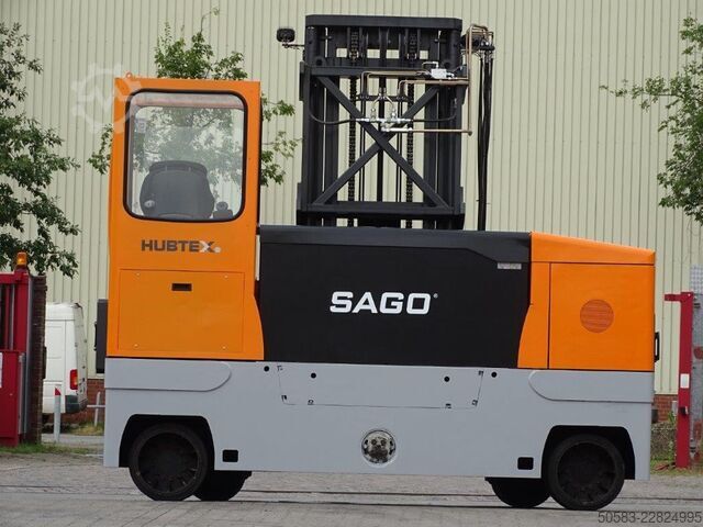 Vierwege Seitenstapler Hubtex MQ50 - TRIPLEX - Batterie 2025