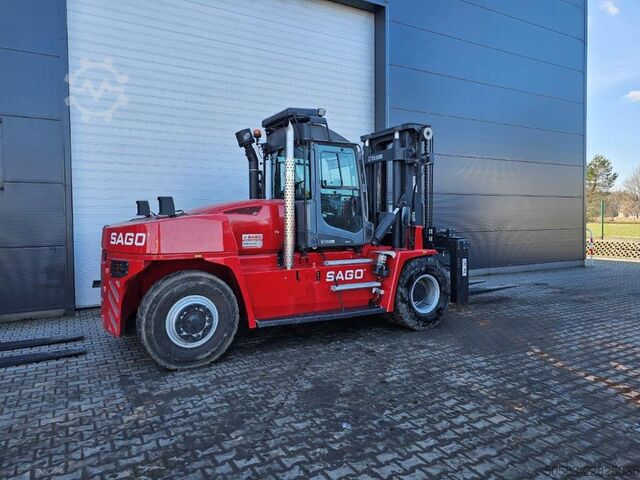 Wózek widłowy z silnikiem wysokoprężnym Kalmar DCG150-12 - DREHSITZ