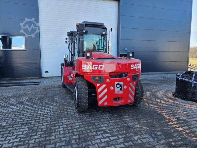 Wózek widłowy z silnikiem wysokoprężnym Kalmar DCG150-12 - DREHSITZ