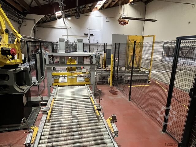 BEMA FANUC R-30iB, SILKWORM LS cargador / paletizador (2017) BEMA Belader / Palettierer