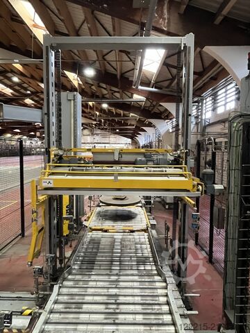 BEMA FANUC R-30iB, SILKWORM LS cargador / paletizador (2017) BEMA Belader / Palettierer