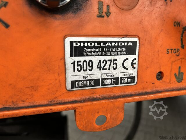 Maleta Groenewegen Jumbo DRO-14-18 BB / Steer Axles defect / Box /...