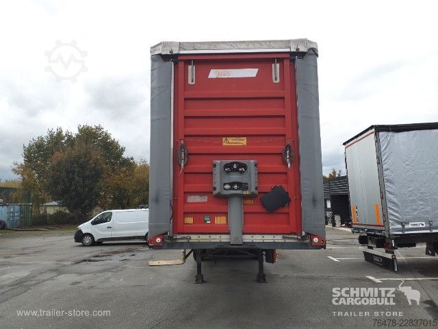 Åpen semitrailer med presenning Fruehauf Curtainsider Standard