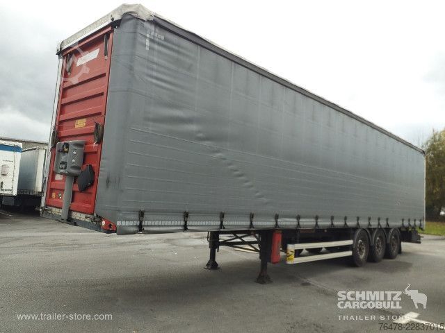 Åpen semitrailer med presenning Fruehauf Curtainsider Standard