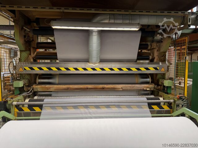 Linjë Laminimi me Flakë, Gjerësi Pune 2,000 mm Schmitt Maschinen Duplex flame lamination line