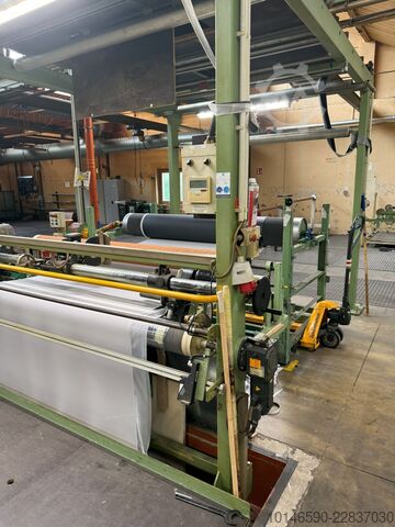 Linjë Laminimi me Flakë, Gjerësi Pune 2,000 mm Schmitt Maschinen Duplex flame lamination line