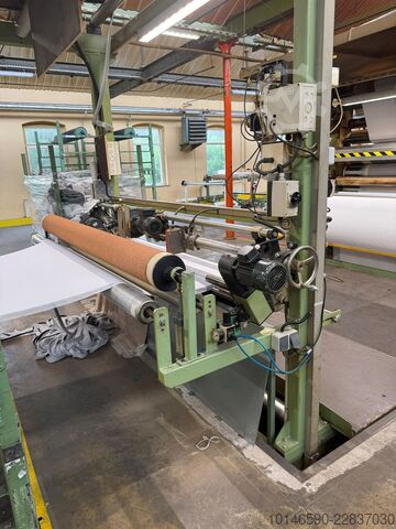 Linjë Laminimi me Flakë, Gjerësi Pune 2,000 mm Schmitt Maschinen Duplex flame lamination line