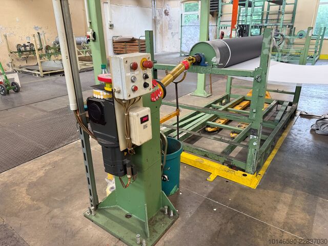 Linjë Laminimi me Flakë, Gjerësi Pune 2,000 mm Schmitt Maschinen Duplex flame lamination line