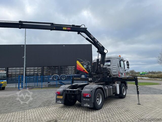 SZM סטנדרטי MAN TGA 18.310 Hiab 166 E-3 HIDUO Crane-Kran + Remo...
