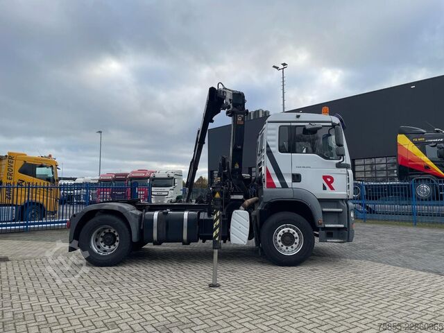 SZM סטנדרטי MAN TGA 18.310 Hiab 166 E-3 HIDUO Crane-Kran + Remo...