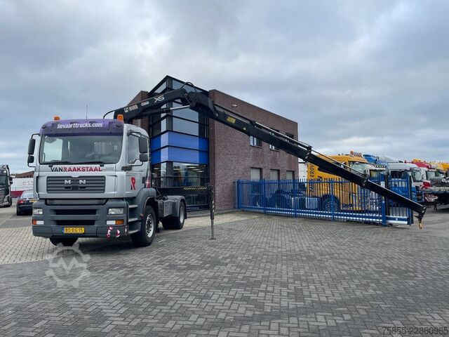 SZM סטנדרטי MAN TGA 18.310 Hiab 166 E-3 HIDUO Crane-Kran + Remo...