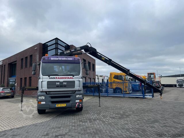 SZM סטנדרטי MAN TGA 18.310 Hiab 166 E-3 HIDUO Crane-Kran + Remo...