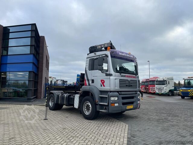 SZM סטנדרטי MAN TGA 18.310 Hiab 166 E-3 HIDUO Crane-Kran + Remo...