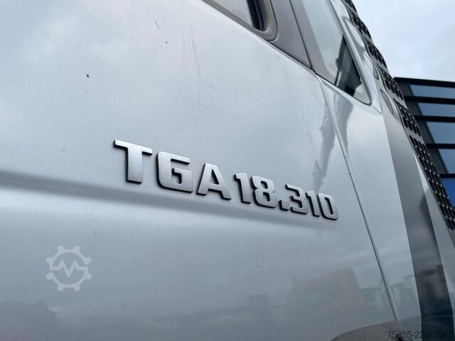 SZM סטנדרטי MAN TGA 18.310 Hiab 166 E-3 HIDUO Crane-Kran + Remo...