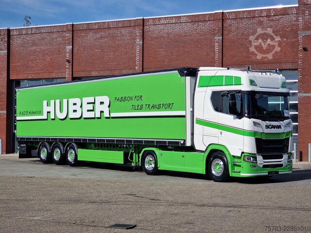  Scania 530S V8 NGS Highline 4x2 + Berger Ecotrail - Fu...