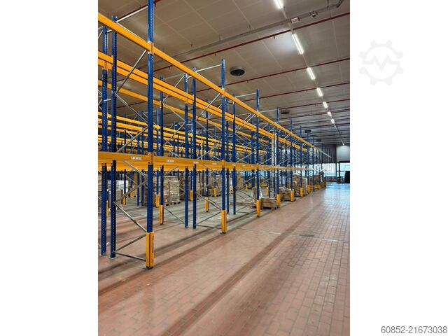 Schwerlastregal Palettenregale 50,40 lfm Jungheinrich MPB Palettenregal H: 500cm, Fachlast: 2100 kg