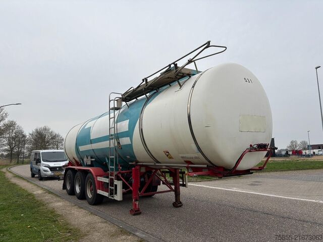 Réservoir Schrader Tank 29.700 L / ADR-Chemie / BPW Disc