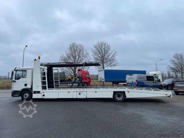 Car transporter MAN TGL 12.240 Tijhof Cartransporter / 531.000 KM /...