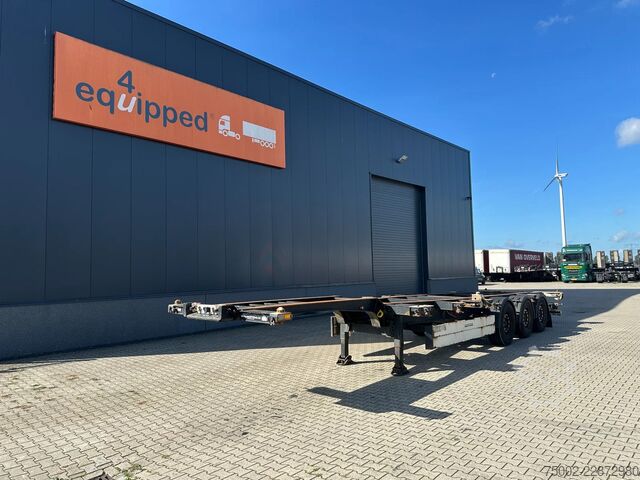 Pengangkutan kontena Schmitz Cargobull SCF24G 40FT HC / SAF + DISC / LIFTAXLE / NL-CHA...