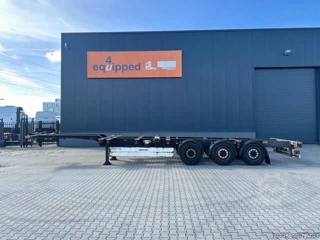 Pengangkutan kontena Schmitz Cargobull SCF24G 40FT HC / SAF + DISC / LIFTAXLE / NL-CHA...
