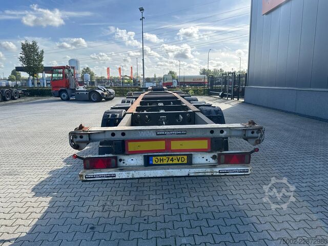 Pengangkutan kontena Schmitz Cargobull SCF24G 40FT HC / SAF + DISC / LIFTAXLE / NL-CHA...