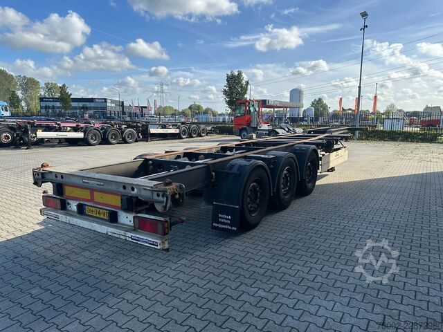 Pengangkutan kontena Schmitz Cargobull SCF24G 40FT HC / SAF + DISC / LIFTAXLE / NL-CHA...