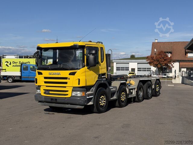 2007 Scania P 450 10x4 nhiều cầu Multilift Scania P 450 10x4 Hiab Multilift