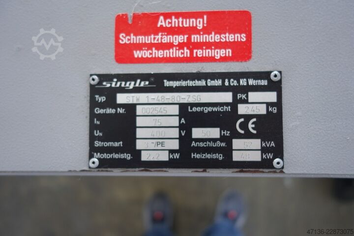 Hệ thống gia nhiệt Temperiertechnik GmbH SES