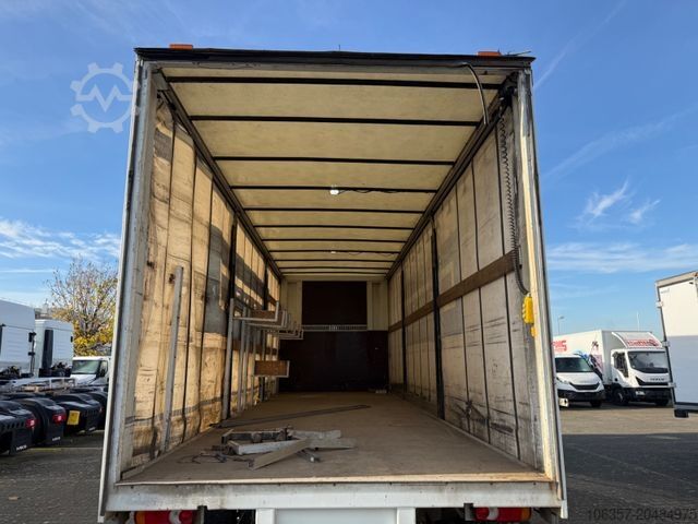 Flatbed truck with tarp IVECO Eurocargo 190EL32/P Schiebeplane E6 LBW 2200kg
