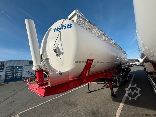 Siloauflieger FELDBINDER KIP 60.3 E-Hydraulik