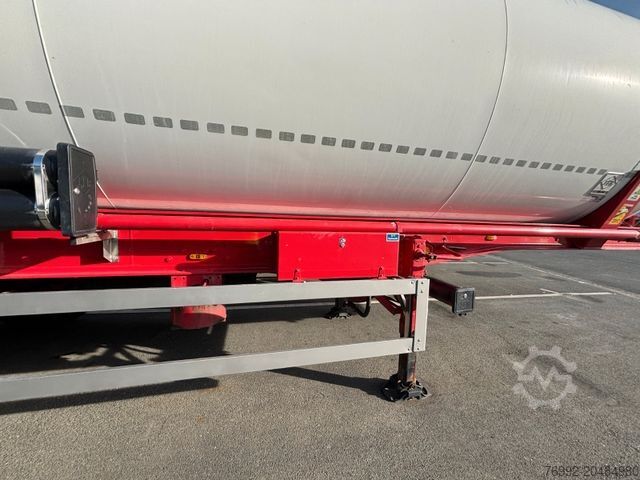 Siloauflieger FELDBINDER KIP 60.3 E-Hydraulik